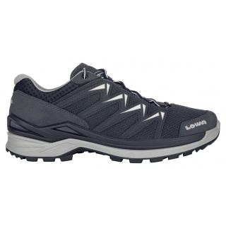 Lowa Hiking-Travel Shoes Innox Pro Low GTX (All-Terrain, Synthetic/Textile, Waterproof) Steel Blue/White Men